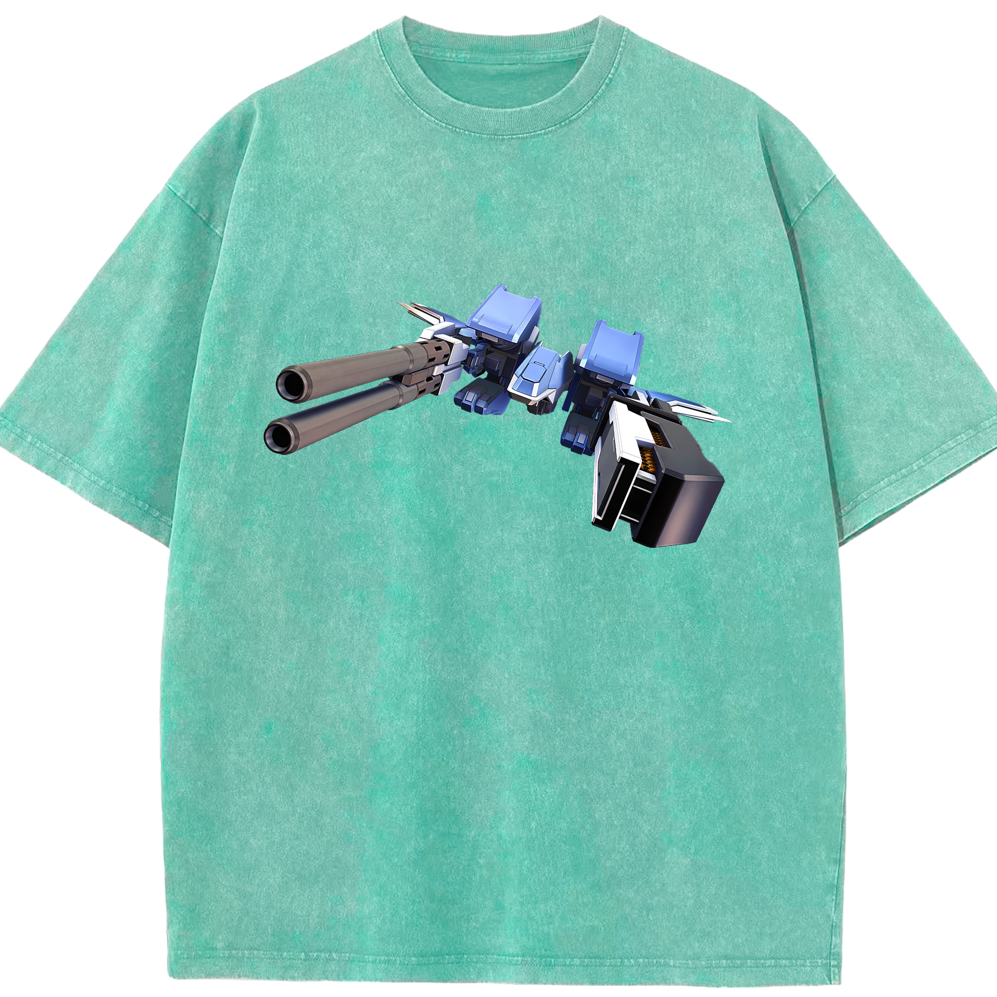 （画像用） 機動戦士ガンダム Mobile Suit Gundam 綿100% ヴィンテージ風 半袖Tシャツ（フロントプリント）